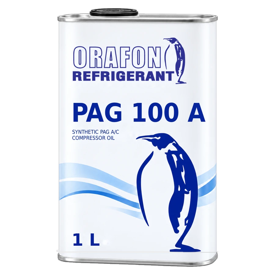 ORAFON PAG 100 A – น้ำมันคอมเพรสเซอร์ PAG สำหรับแอร์รถยนต์